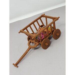 Miniature Harry Potter Griphook Goblin Cart With Colorful‎ Gemstones Inside